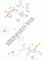 SELECTOR VELOCIDADES para KTM 390 DUKE WHITE ABS 2015