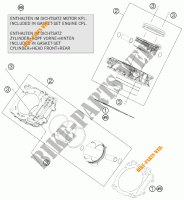 CILINDRO para KTM 1190 RC8 R WHITE 2015