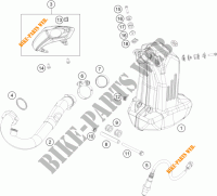 ESCAPE para KTM 390 DUKE BLACK ABS 2014