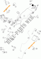 CABELAGEM para KTM 390 DUKE WHITE ABS 2014