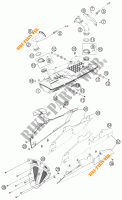 ESCAPE para KTM 1190 RC8 R WHITE 2014