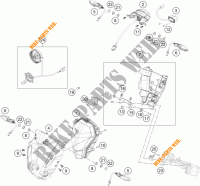 FAROL / FAROLIM para KTM 250 DUKE WHITE ABS 2015