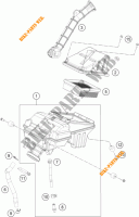 FILTRO AR para KTM 200 DUKE BLACK NON ABS 2017