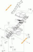 FILTRO AR para KTM 200 DUKE WHITE NON ABS 2016