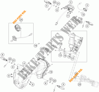 FAROL / FAROLIM para KTM 200 DUKE ORANGE NON ABS 2016