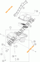 FILTRO AR para KTM 200 DUKE ORANGE NON ABS 2015