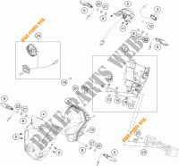 FAROL / FAROLIM para KTM 200 DUKE ORANGE NON ABS 2015
