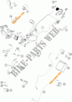 CABELAGEM para KTM 200 DUKE ORANGE ABS 2014
