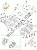 CARTERS para KTM 1190 RC8 R WHITE 2012
