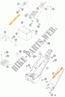 BATERIA para KTM 1190 RC8 R TRACK 2012