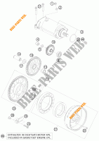 MOTOR DE ARRANQUE para KTM 1190 RC8 R TRACK 2012