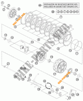 EMBRAIAGEM para KTM 1190 RC8 R WHITE 2012