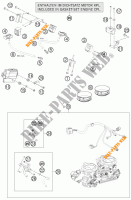 INJEÇÃO para KTM 1190 RC8 R WHITE 2012