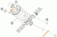 AMORTECEDOR para KTM 125 DUKE WHITE ABS 2016
