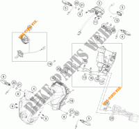 FAROL / FAROLIM para KTM 125 DUKE WHITE ABS 2016