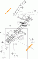 FILTRO AR para KTM 125 DUKE WHITE ABS 2016