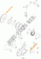 IGNIÇÃO para KTM 125 DUKE WHITE ABS 2016