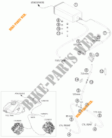 EVAPORATIVE CANISTER para KTM 1190 RC8 R BLACK 2012