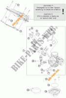 INJEÇÃO para KTM 125 DUKE WHITE ABS 2015