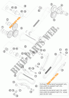 DISTRIBUIÇÃO para KTM 950 SUPER ENDURO R 2009