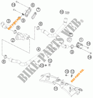SISTEMA DE AR SECUNDÁRIO para KTM 1190 RC8 R BLACK 2012