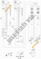 FORQUETA (PEÇAS) para KTM 690 ENDURO R 2017
