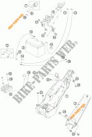 BATERIA para KTM 1190 RC8 R WHITE 2012