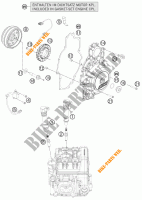 IGNIÇÃO para KTM 1190 RC8 R WHITE 2012