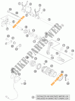 SELECTOR VELOCIDADES para KTM 690 ENDURO R 2012