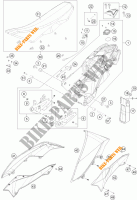 DEPÓSITO / BANCO para KTM 690 ENDURO R 2012