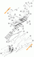 ESCAPE para KTM 1190 RC8 R WHITE 2011