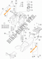 DEPÓSITO / BANCO para KTM 1290 SUPER ADVENTURE R TKC 2017