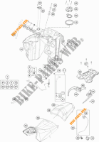 DEPÓSITO / BANCO para KTM 1290 SUPER ADVENTURE WHITE ABS 2016